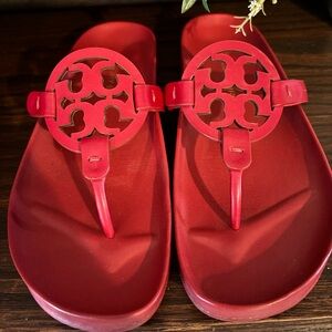 Tory Burch Miller Cloud (Tory Red) Size 8.5